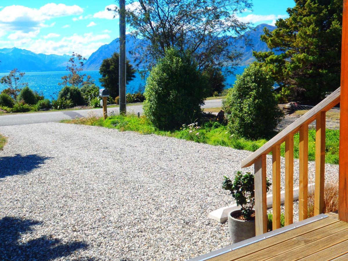 Lakefront Fantail Cottage Lake Hawea, Wanaka Extérieur photo